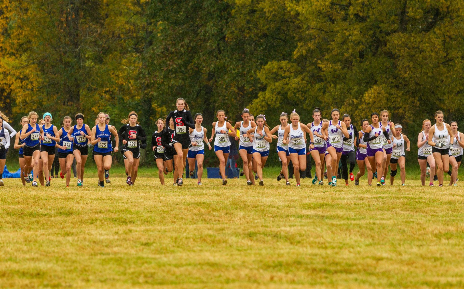 Class 4 District 3 girls cross country